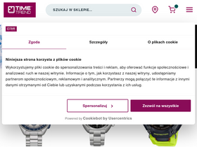 'timetrend.pl' screenshot