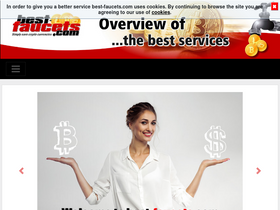 'best-faucets.com' screenshot