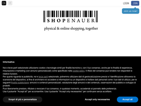 'shopenauer.com' screenshot