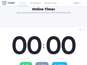 '123timer.com' screenshot