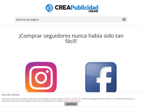 'creapublicidadonline.com' screenshot