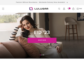 'lulusar.com' screenshot