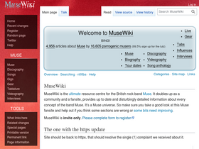 'musewiki.org' screenshot