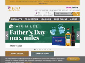 'liquormarts.ca' screenshot