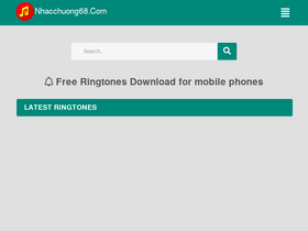 'nhacchuong68.com' screenshot