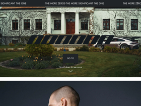 SIX ZEROS homepage screenshot