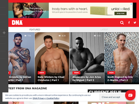 'dnamagazine.com.au' screenshot