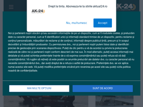 'aktual24.ro' screenshot