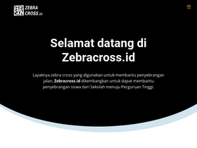 'zebracross.id' screenshot