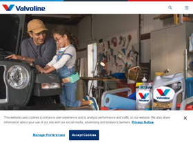 'valvolineglobal.com' screenshot