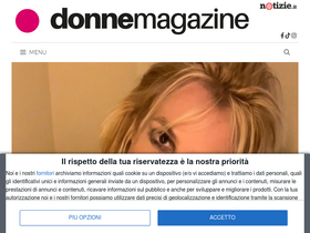 'donnemagazine.it' screenshot