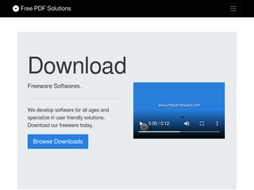 'freepdfsolutions.com' screenshot
