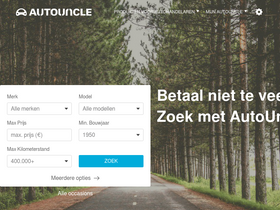 'autouncle.nl' screenshot