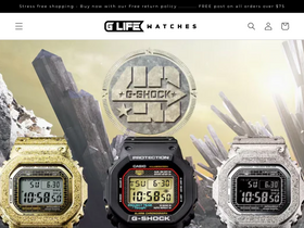 'glifewatches.com.au' screenshot