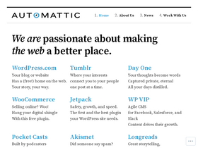 'automattic.com' screenshot