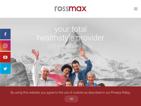 'rossmax.com' screenshot