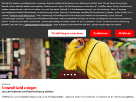 'sparkasse-am-niederrhein.de' screenshot