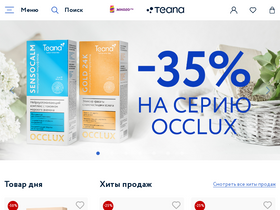 'teana-labs.ru' screenshot