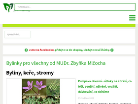 'bylinkyprovsechny.cz' screenshot