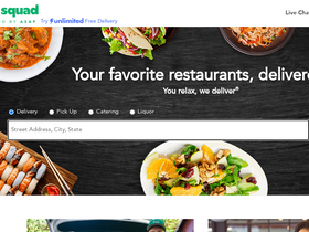 'bitesquad.com' screenshot