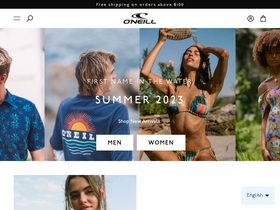 'oneillcanada.com' screenshot