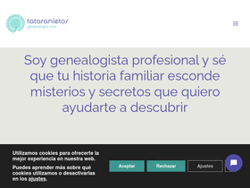 'tataranietos.com' screenshot