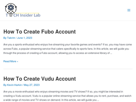 'techinsiderlab.com' screenshot