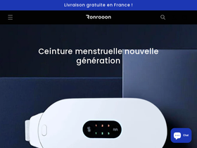 Ronrooon homepage screenshot