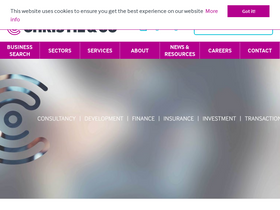 'christie.com' screenshot