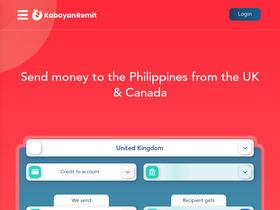 'kabayanremit.com' screenshot