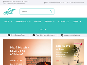 'getkush.cc' screenshot