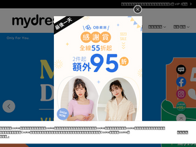 'mydress.com' screenshot