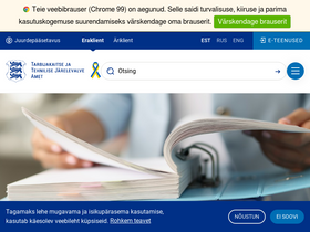 'ttja.ee' screenshot