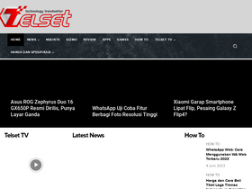 'telset.id' screenshot