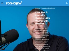 'ecomcrew.com' screenshot
