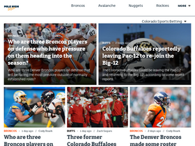 'milehighsports.com' screenshot