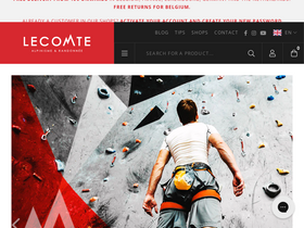 'lecomte-alpirando.be' screenshot