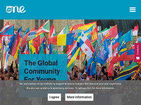 'oneyoungworld.com' screenshot