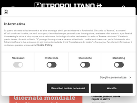 'metropolitano.it' screenshot
