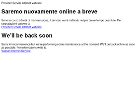 'vaticanstate.va' screenshot