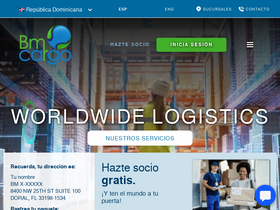 'bmcargo.com' screenshot