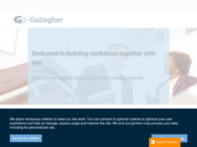 'ajg.com' screenshot