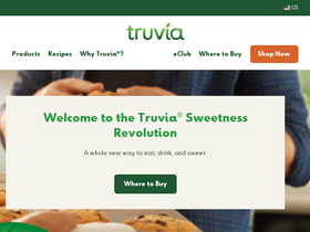'truvia.com' screenshot