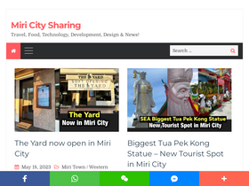 'miricitysharing.com' screenshot
