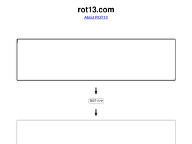 'rot13.com' screenshot