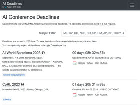 'aideadlin.es' screenshot