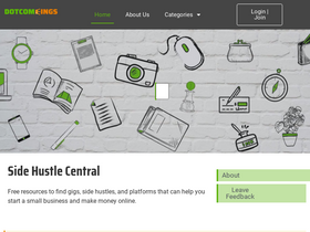 'dotcomkings.com' screenshot