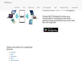 'netshare.app' screenshot