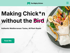 themightykitchen.com homepage screenshot