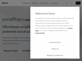 'socialflow.com' screenshot